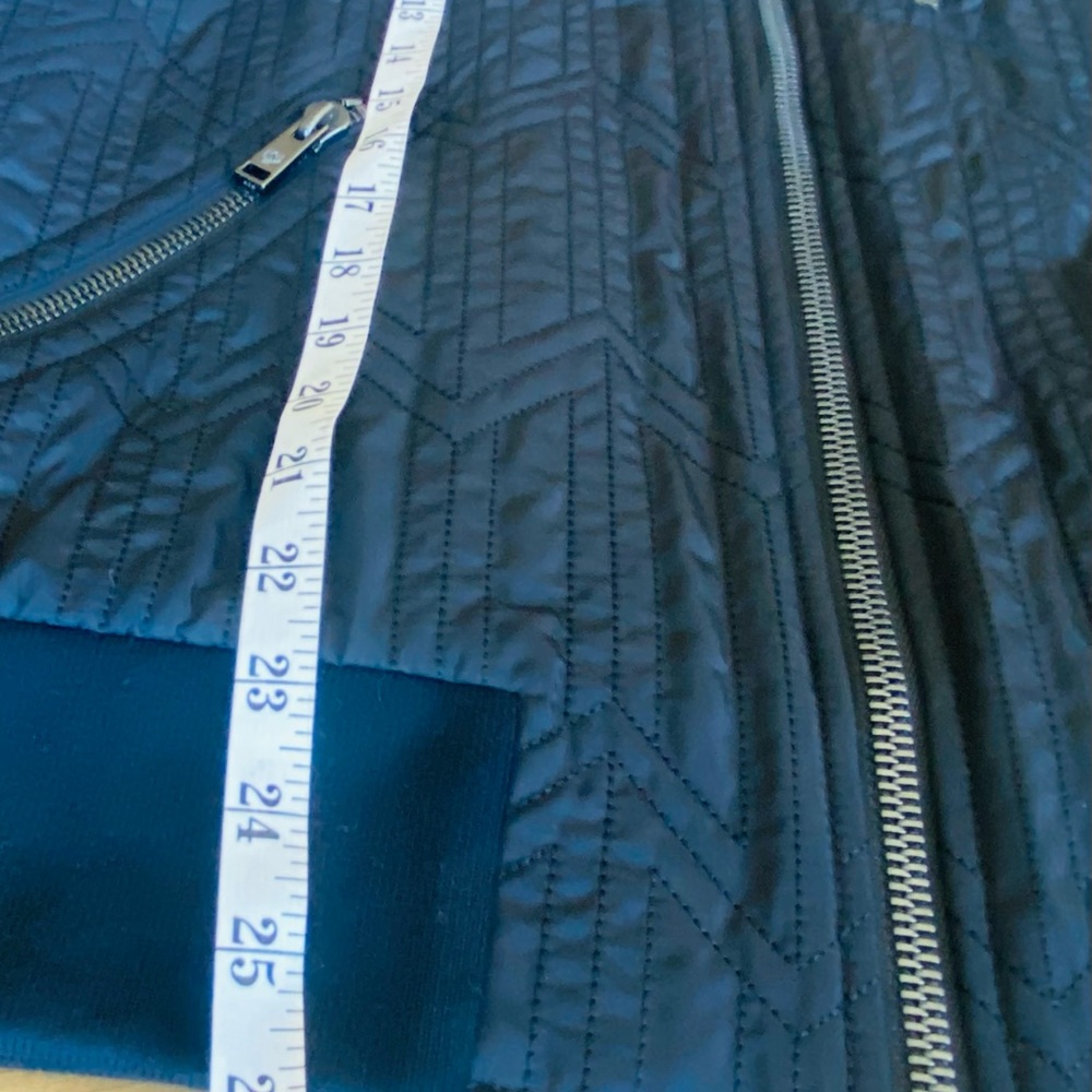 MCM Christopher Raeburn Collab Unisex Med Quilted Black Bomber Jacket ret $1120 - Picture 10 of 14